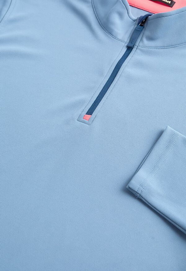 Paul Stuart Quarter Zip Performance Pullover, image 2
