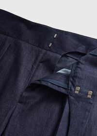 Paul Stuart Pleated Denim Gurkha Pant, thumbnail 3