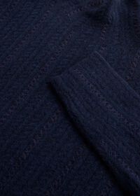 Paul Stuart Deco Rib Mock Neck Pullover Sweater, thumbnail 2