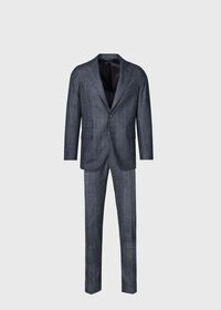 Paul Stuart Wool Deco Windowpane Suit, thumbnail 1