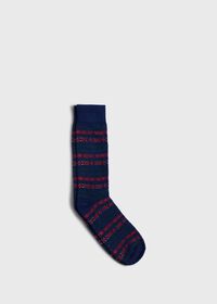 Paul Stuart Fair Isle Boot Sock, thumbnail 1