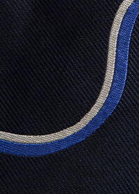 Paul Stuart Silk Deco Wave Tie, thumbnail 3