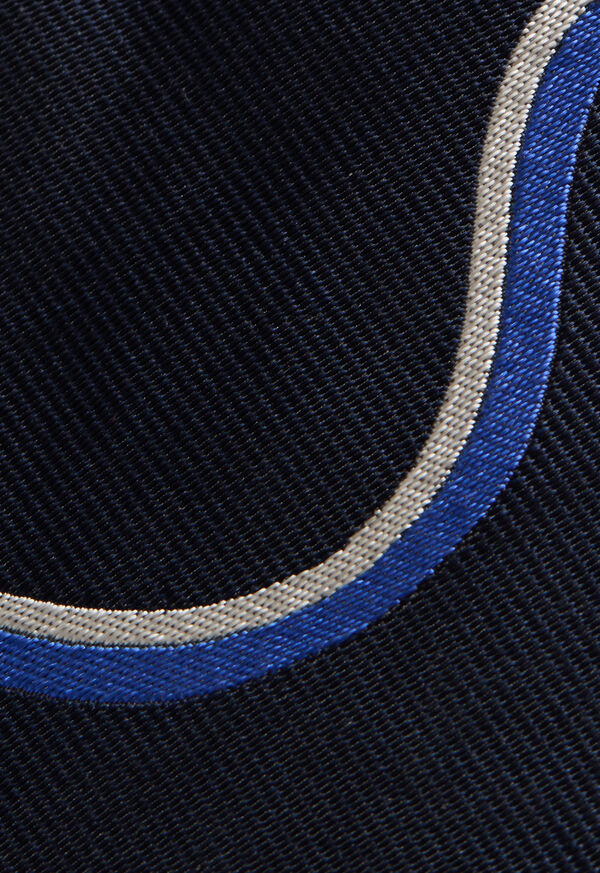 Paul Stuart Silk Deco Wave Tie, image 3