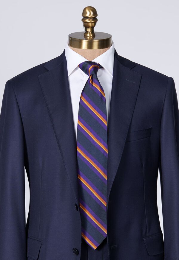 Paul Stuart Silk Mogador Stripe Tie, image 2