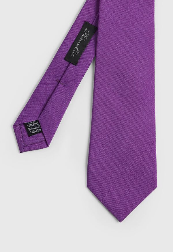 Paul Stuart Silk Shantung Tie, image 1