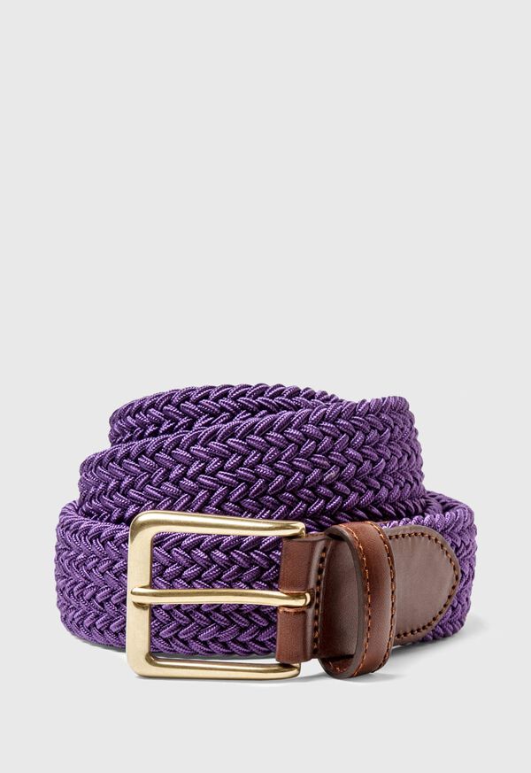 Paul Stuart Braided Stretch Nylon Belt