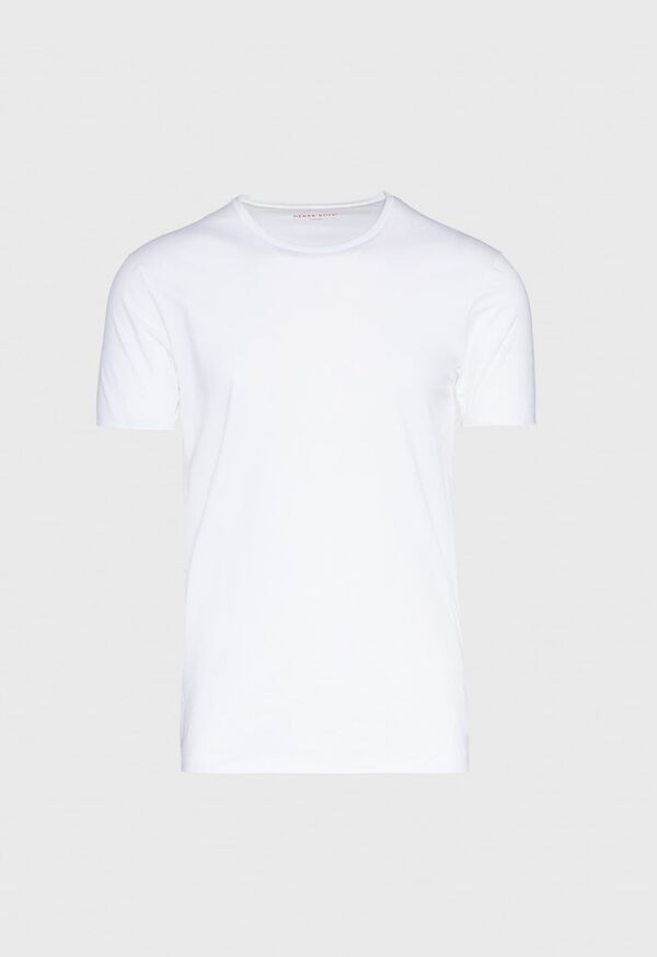 Paul Stuart Derek Rose Pima Cotton Crewneck, image 1