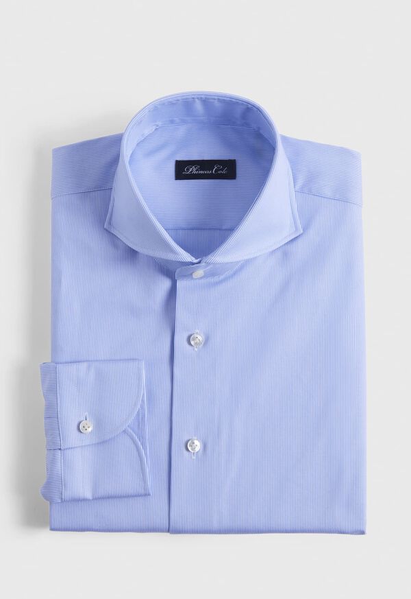 Paul Stuart Cotton Mini Stripe Dress Shirt, image 1