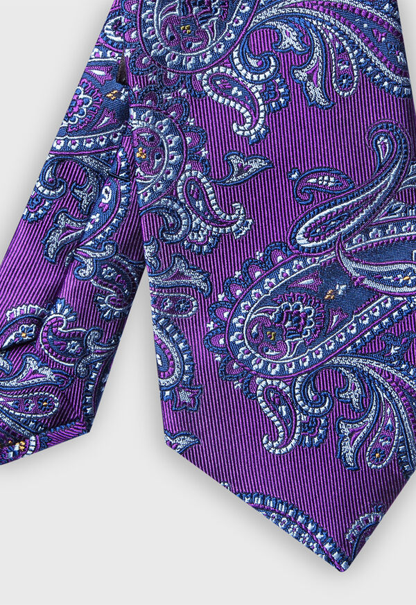 Paul Stuart Paisley Silk Tie, image 2