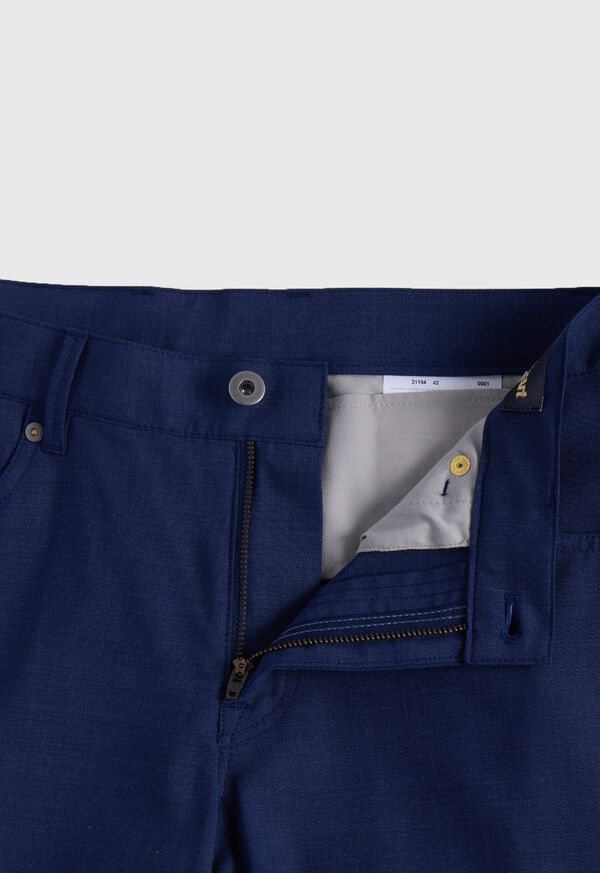 Paul Stuart Wool Stretch 5-Pocket Trouser, image 2
