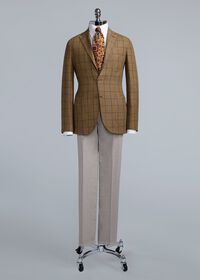 Paul Stuart Linen Windowpane Soft Jacket, thumbnail 3