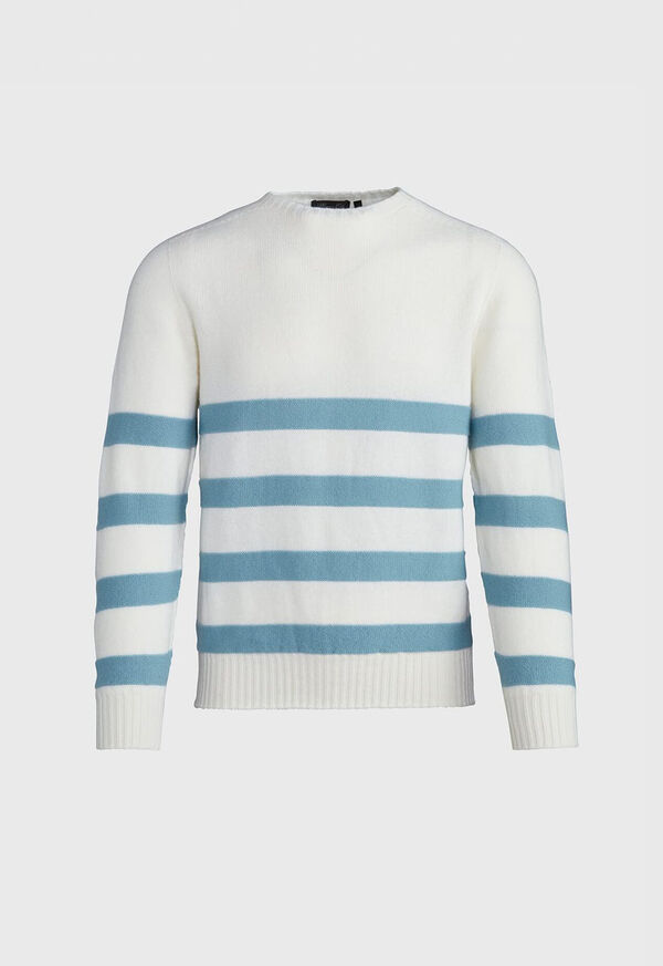 Paul Stuart Crew Neck Stripe Sweater, image 1