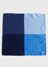 Paul Stuart Four Color Satin Pocket Square, thumbnail 5