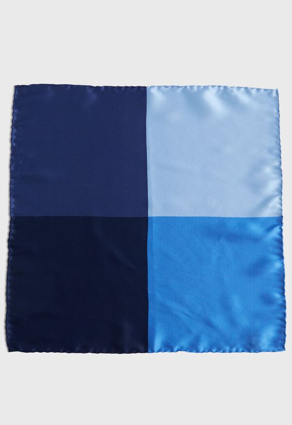 Paul Stuart Four Color Satin Pocket Square, image 5