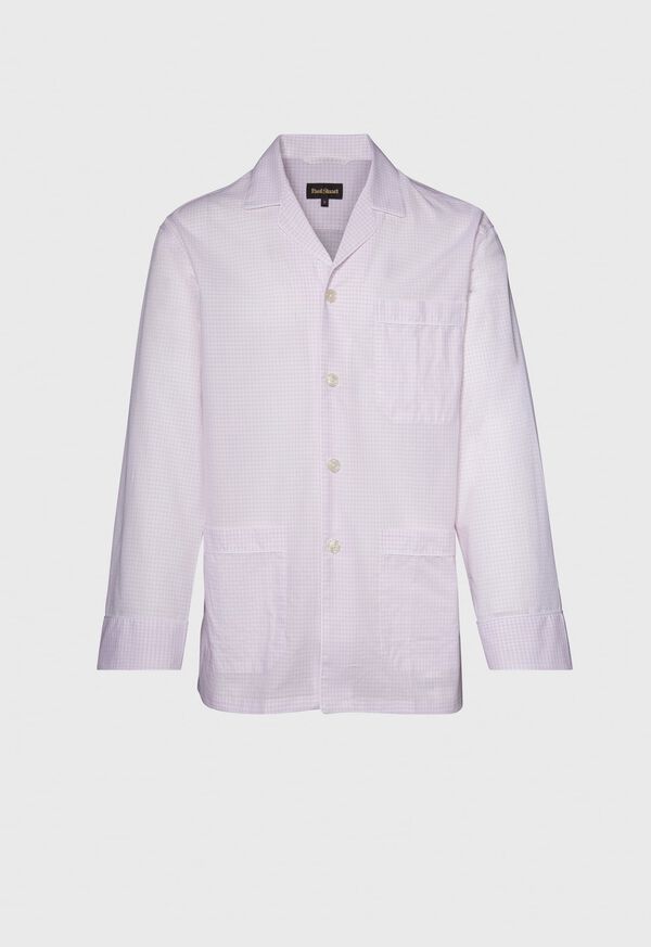 Paul Stuart Pink & White Check Pajama, image 2