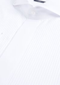 Paul Stuart Tonal Stripe Bib Front Tuxedo Shirt, thumbnail 2