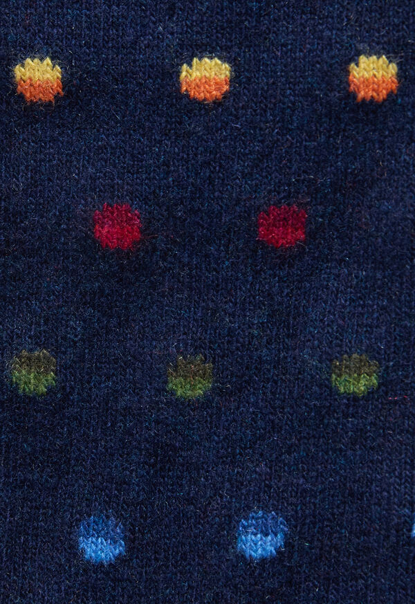 Paul Stuart Chunky Colorful Dot Sock, image 3