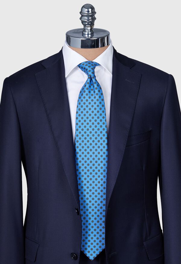 Paul Stuart Printed Silk Floral Tie, image 2