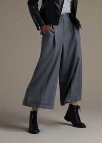 Paul Stuart Wool Jersey Culotte Pant, thumbnail 3