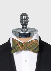 Paul Stuart Tweed Plaid Bow Tie, thumbnail 2