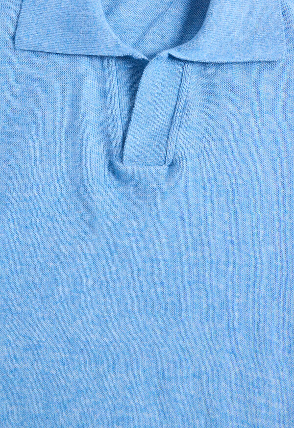 Paul Stuart Johnny Collar Knit Shirt, image 3