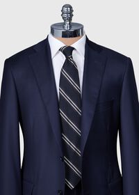 Paul Stuart Silk Grenadine Stripe Tie, thumbnail 2
