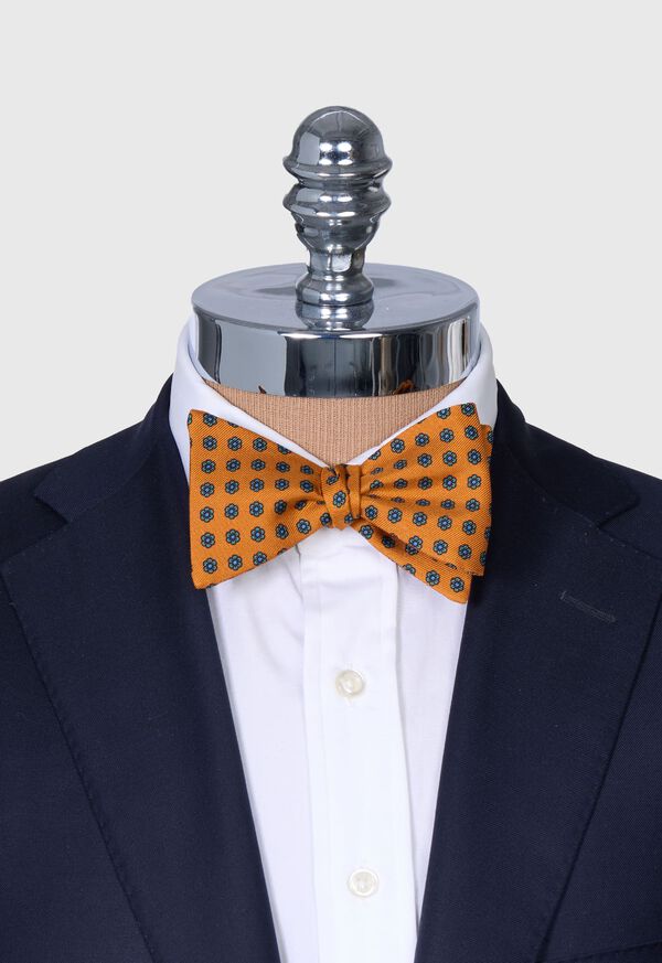 Paul Stuart Printed Silk Flower Bow Tie, image 2
