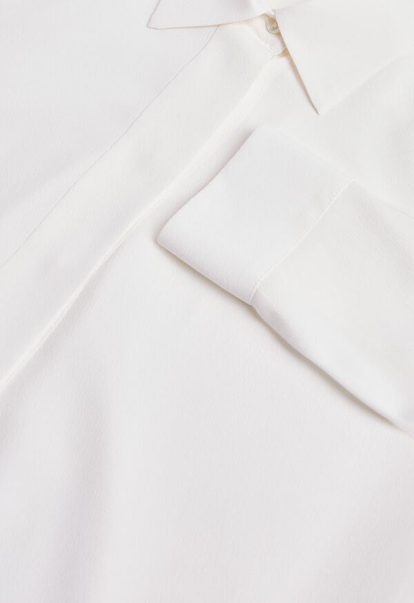 Paul Stuart Blouse With Popover Collar, image 1