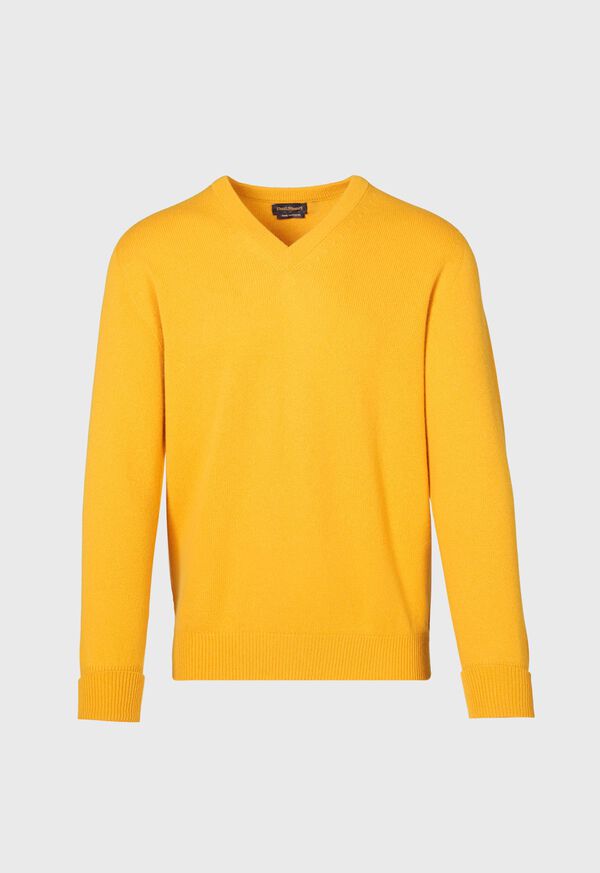 Paul Stuart Classic Cashmere V-Neck Sweater, image 38