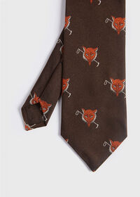 Paul Stuart Foxhead Silk Tie, thumbnail 1