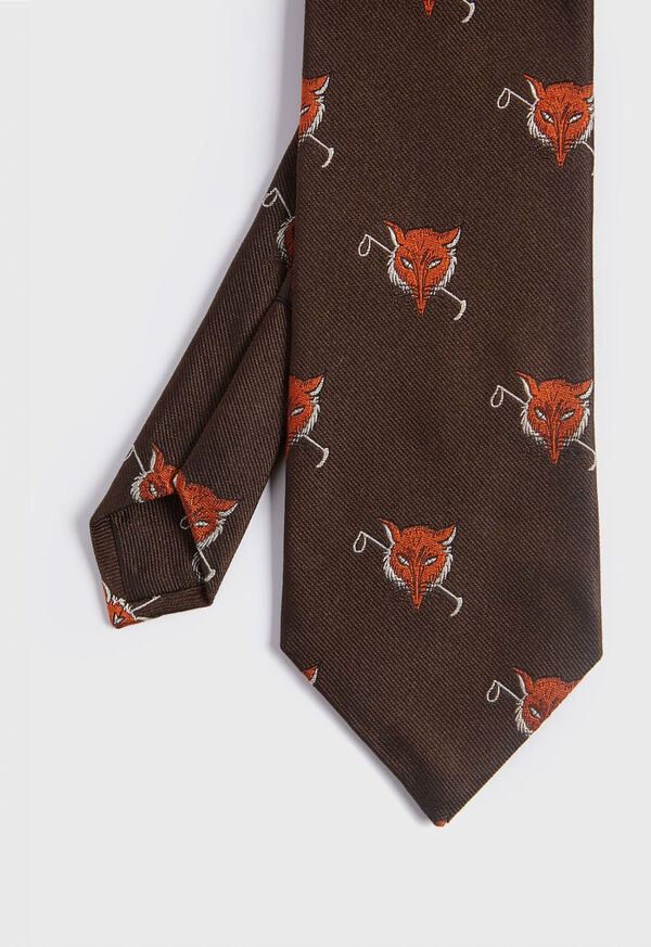 Paul Stuart Foxhead Silk Tie, image 1