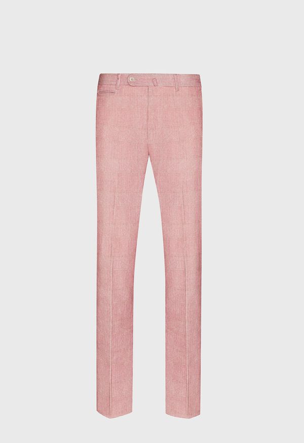 Paul Stuart Plaid Print Corduroy Pant