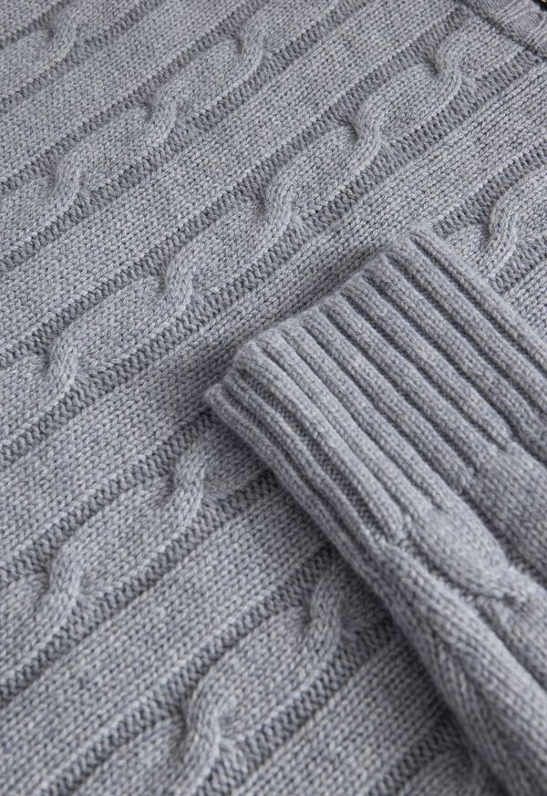 Paul Stuart Cashmere Cable Crewneck, image 3
