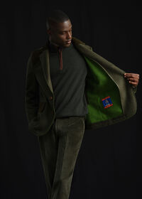 Paul Stuart Wool Jacket with Suede Details, thumbnail 6