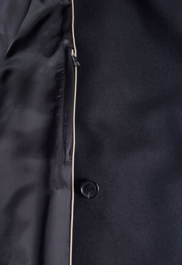 Paul Stuart Wool Military Style Long Coat, image 3