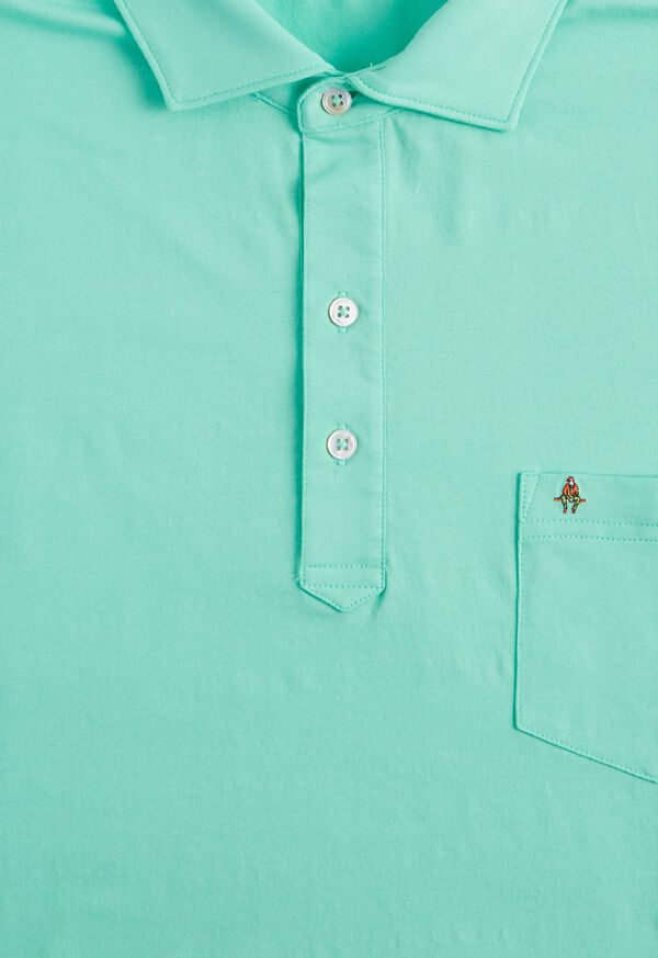 Paul Stuart Pima Cotton Front Pocket Logo Polo, image 2