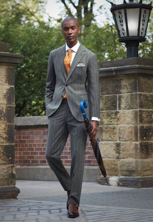 Paul Stuart Chalk Stripe Suit, image 3