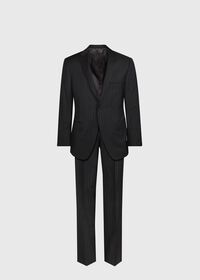Paul Stuart Black and White Chalk Stripe Suit, thumbnail 1