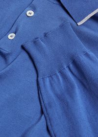 Paul Stuart Long Sleeve Polo with Contrast Trim, thumbnail 2