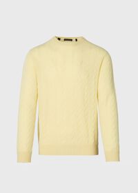 Paul Stuart Cashmere Cable Crewneck Sweater, thumbnail 1