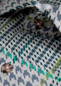 Paul Stuart Printed Plaid Sport Shirt, thumbnail 2