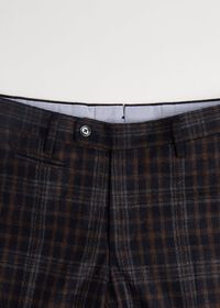 Paul Stuart Navy Wool Blend Pant, thumbnail 3