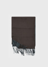 Paul Stuart Reversible Dot Print Scarf, thumbnail 1