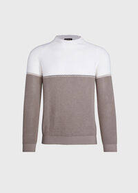 Paul Stuart Colorblock Crew Neck Sweater, thumbnail 1