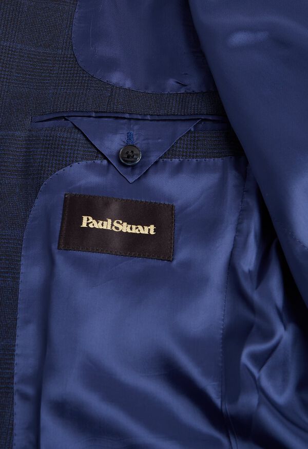Paul Stuart Navy Plaid Sport Jacket, image 3