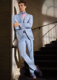 Paul Stuart Linen Dress Trousers, thumbnail 2