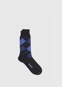 Paul Stuart Bright Argyle Crew Sock, thumbnail 1