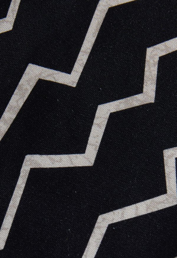 Paul Stuart Silk Printed Geometric Pocket Square, image 3