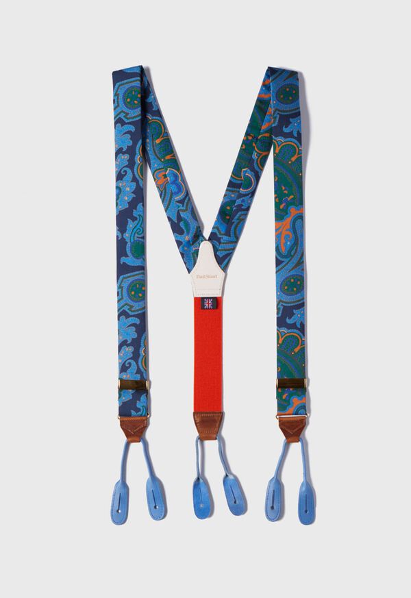 Paul Stuart Paisley Braces, image 1
