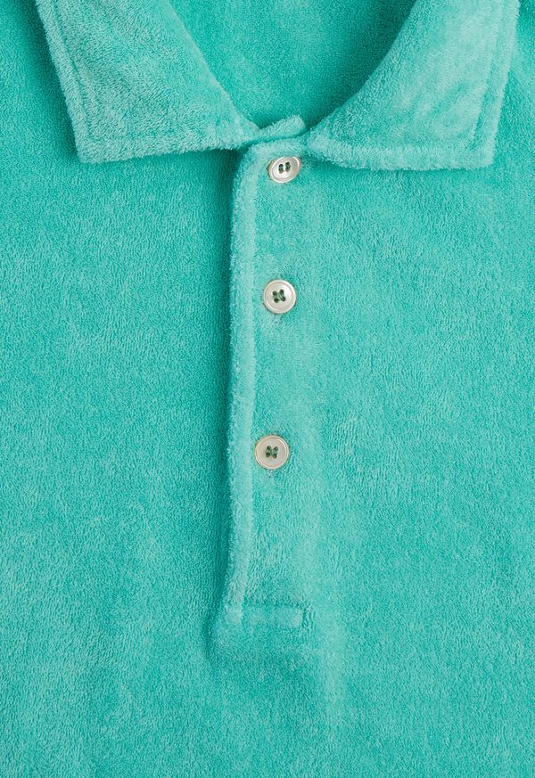 Paul Stuart Terry Cloth Polo Shirt, image 2
